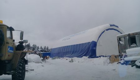 Надувной ангар8